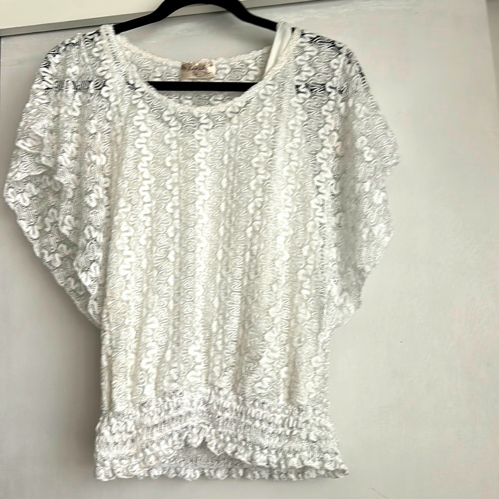 Pretty lace top